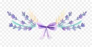 Purple Lavender Flower Wreath - Beautiful lavender 