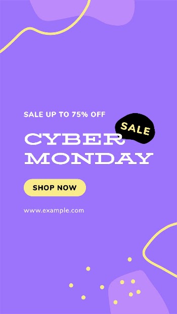 Purple memphis template, sale advertisement | Free PSD Template - rawpixel
