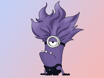Purple Minion Drawing at PaintingValley.com | Explore collection ...