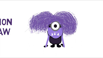 Purple Minion how to draw - YouTube