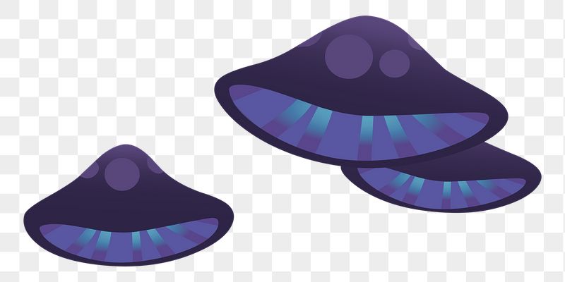 Purple mushroom png sticker, Glitch | Free PNG - rawpixel