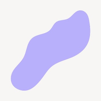 Purple organic shape, abstract graphic | Free Photo - rawpixel