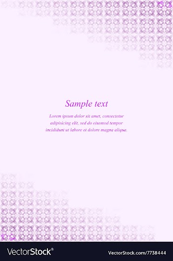 Purple page corner design template vector image