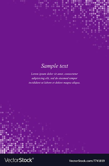 Purple page corner design template vector image