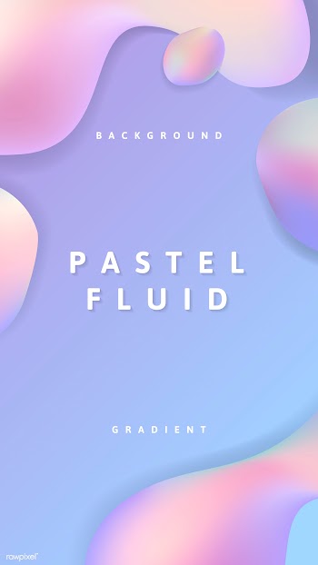 Purple pastel fluid design poster vector | Free stock vector - 594752