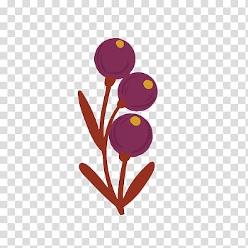 Purple-petaled flowers illustration transparent background PNG clipart