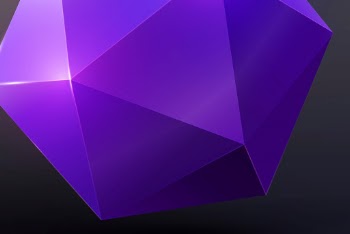 Purple prism background, shiny 3D | Free Photo - rawpixel