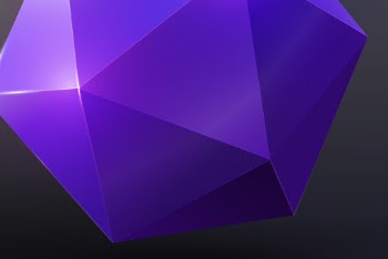 Purple prism background, shiny 3D | Free Vector - rawpixel