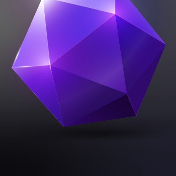 Purple prism background, shiny 3D | Free Vector - rawpixel
