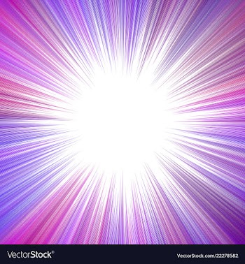 Purple psychedelic abstract exlosive concept vector image