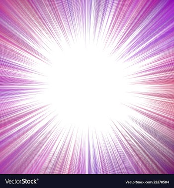 Purple psychedelic abstract ray burst background vector image