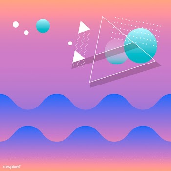 Purple pyramids background | Free stock vector - 594506