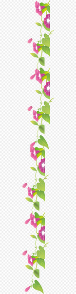 Purple Qixi Festival Valentines Day - Hand-painted purple petunias Valentines Day 
