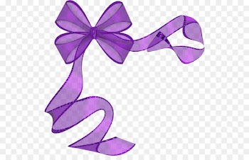 Purple ribbon Awareness ribbon Clip art - ribbon border 