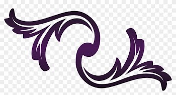 Purple Ribbon Border Clip Art - Border Cancer Png
