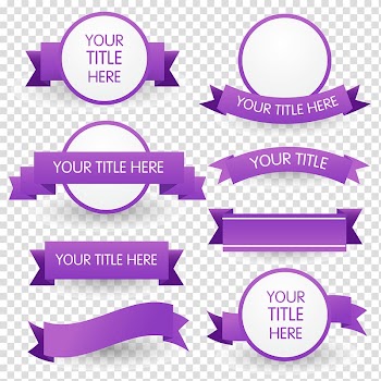 Purple ribbon , Ribbon Euclidean , 8 purple ribbon icon transparent background PNG clipart