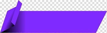 Purple ribbon , Web banner, blue transparent background PNG clipart