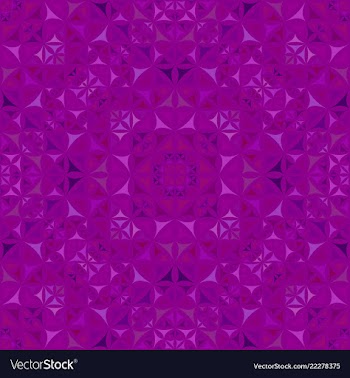 Purple seamless abstract curved triangle vector image
