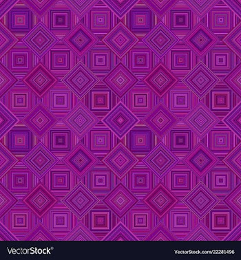 Purple seamless abstract diagonal square mosaic vector image