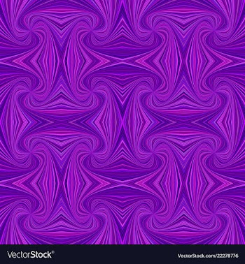 Purple seamless abstract hypnotic spiral burst vector image