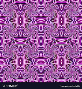 Purple seamless abstract psychedelic spiral ray vector image