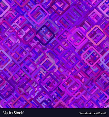 Purple seamless abstract square pattern vector image