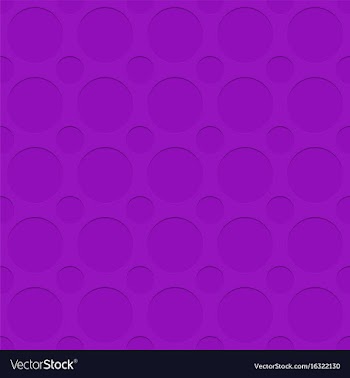 Purple seamless cutout circle pattern texture vector image