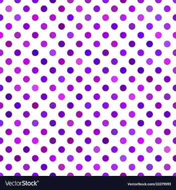 Purple seamless dot pattern background - design vector image