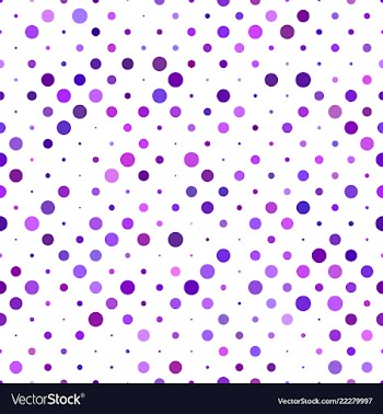 Purple seamless dot pattern background - design vector image