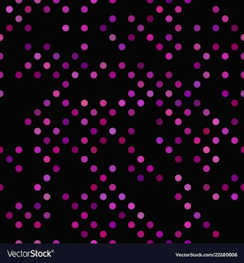 Purple seamless dot pattern background - design vector image