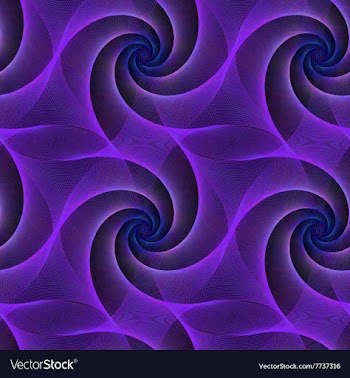 Purple seamless fractal pattern background vector image