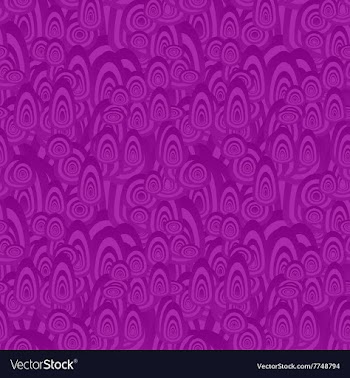 Purple seamless oval shape pattern background vector image