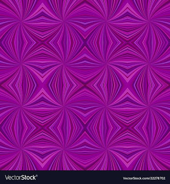 Purple seamless psychedelic abstract curved vector image