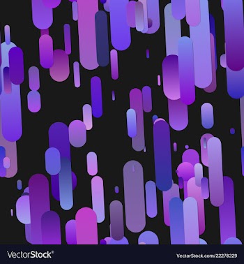 Purple seamless trendy gradient rounded stripe vector image