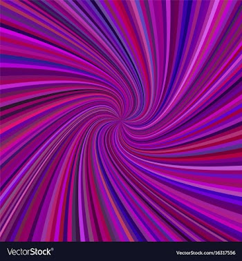 Purple spiral background - design from rotating vector image
