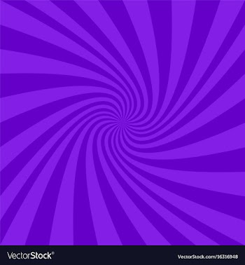Purple spiral design background vector image