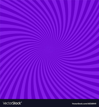 Purple spiral design background vector image