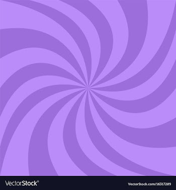 Purple spiral design background vector image