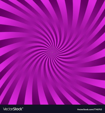 Purple spiral design background vector image