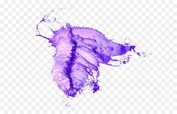 Purple splash water 