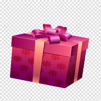 Purple Square, gift transparent background PNG clipart
