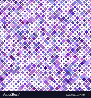 Purple square pattern background vector image