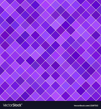 Purple square pattern background vector image