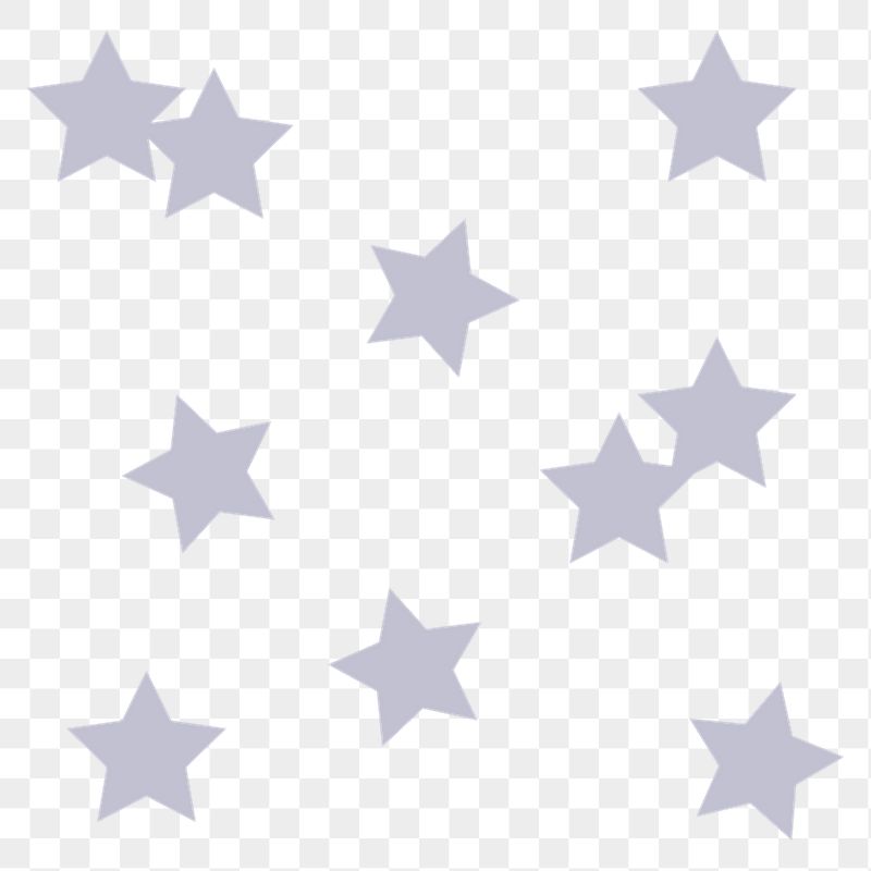 Purple stars png sticker, cute | Free PNG - rawpixel