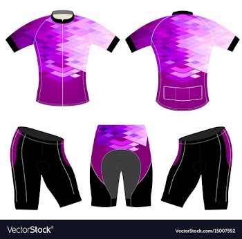 Purple style on sports t-shirt vector image