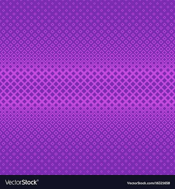 Purple symmetrical geometric halftone square vector image