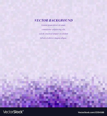 Purple tiled square mosaic background design vector image
