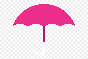 Purple Umbrella Clipart - Clip Art