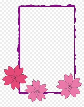 Purple Vector Japanese Border 1708*2095 Transprent - Purple Vector Japanese Border 1708*2095 Transprent