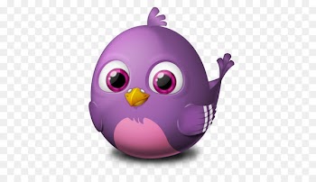 purple violet easter egg beak - Pidgin 